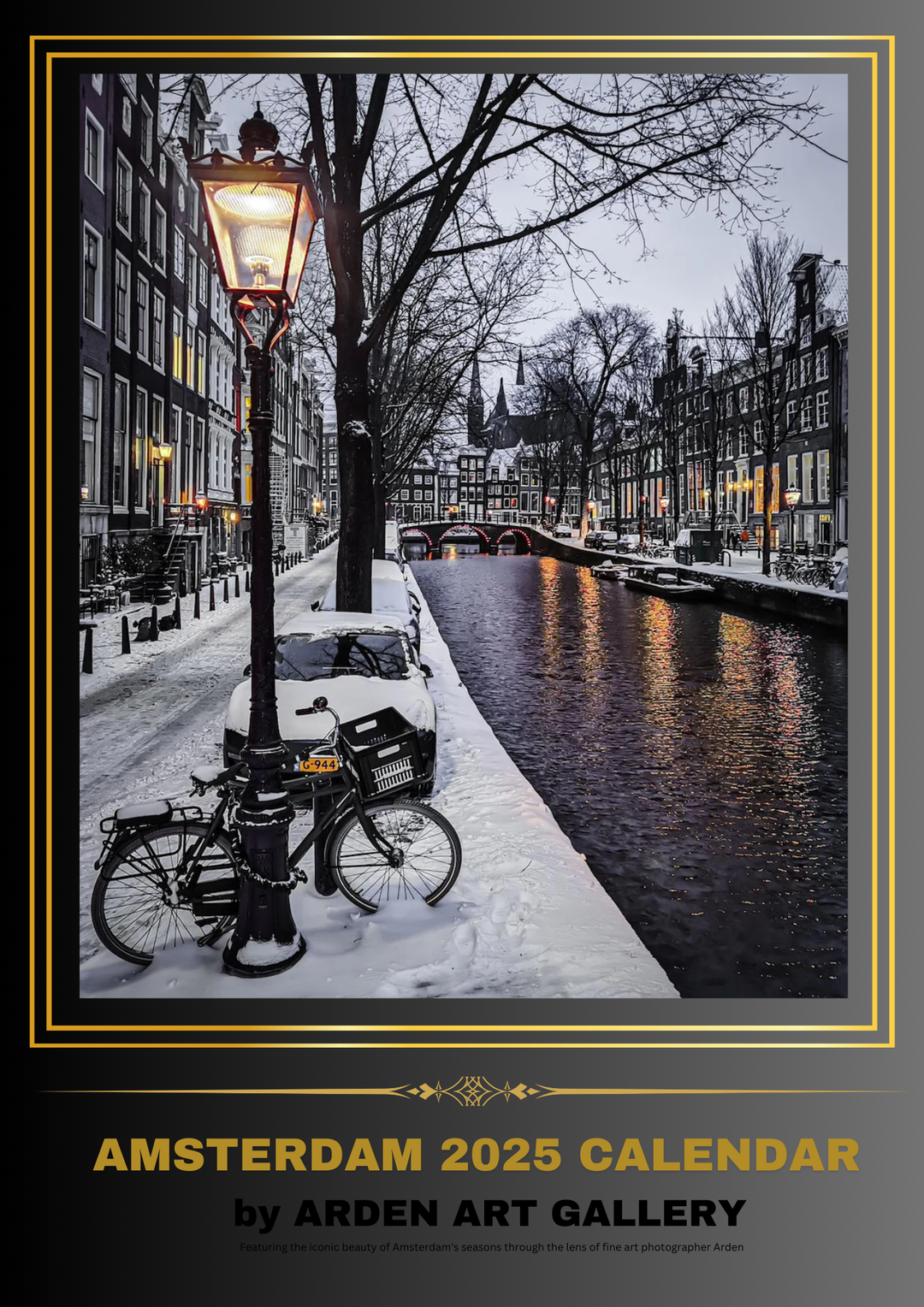 Amsterdam 2025 Calendar - FREE WORLDWIDE SHIPPING