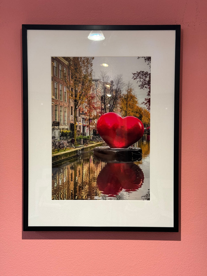 Love from Amsterdam -  Limited Edition FRAMED