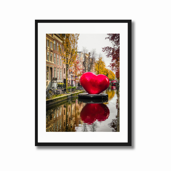 Love from Amsterdam -  Limited Edition FRAMED